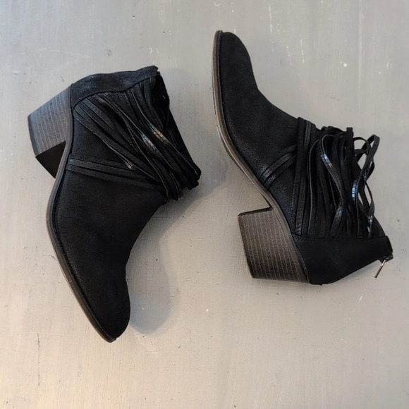 Fergalicious Barley Bootie Black SZ US 8 M / 39  EUR /25 cm - Picture 6 of 9